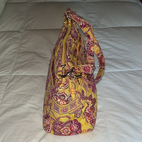 Vera Bradley purse Silver rings Great condition 9x14x6 - Picture 4 of 9